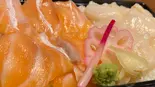 鮭ほたて重弁当（旬彩和食くつろぎ(海鮮丼/寿司/天むす/弁当/ふぐ鮟鱇鍋)）