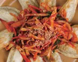 ビビン餃子  비빔만두（熟成サムギョプサル専門店デジハンマリ西葛西店）