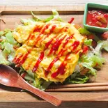 ふわ卵タコライス＆スープSET（特製タコライス＆ソーキそば店 NaChura）