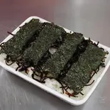 のり弁(単品)特盛（肉汁からあげ専門店 だるま商店 美野島店）