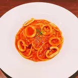 イカのチリトマトソースパスタ(パドマ Padma Restaurant)