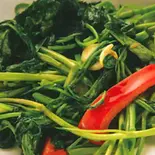 [05] Stir-fried empty core vegetables/Kushisai Itame（Sumitra Asian Dining）