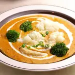 ベジタブルカレーセット 《Vegetable curry Set》 カレー+ナンまたはライス（インドエスニック料理カシミール Indian Ethnic Food Kashmir）
