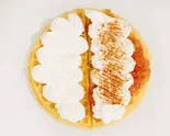 アップルシナモン＆シナモン＆ミルククリーム（ワッフルパラダイスMIYAKO 用賀店）