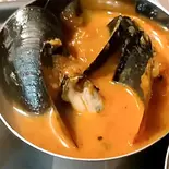 ムール貝のココナッツカレー（SpiceBooksPRAYER）