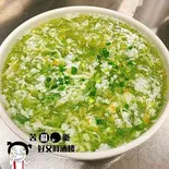 ゴーヤホタテと髪菜スープ(好又鮮酒楼)