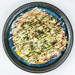 あぶりねぎマヨ黒玉そば(お好み焼きと鉄板焼き【府中焼き】OLLIE'S)