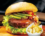 アボカド トルネード・バーガー/ポテトセット Avocado Tornado Burger/French Fries Set(トルネードバーガー TONY’S)