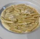 とろけるチーズの贅沢ペンネ(ゴルゴンゾーラ)（本格イタリアン TRATTORIA AL MOMENTO）