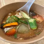 冷や汁（おにぎりや ヤソハチ）