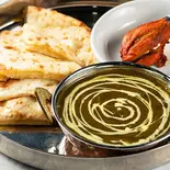 チーズナンセット( Cheese Naan Set)（Sathibhai restaurant and bar）