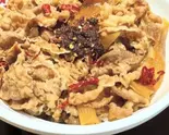 マーラー牛肉丼/牛肉飯(辣公湘 池袋店)