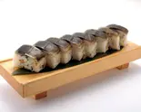 板前特製サバ棒寿司~昆布乗せ~Broiled Mackerel Sushi with sweet kelp(1 roll)(東京寿司 ITAMAE SUSHI 愛宕店 Tokyo Sushi Itamae Sushi Atago)