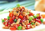 鶏肉とピーナッツのピリ辛炒め 宫保鸡丁(川味軒)