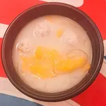 白菜手作りとりだんごスープ（おばんざいや早乙女 銀座本店）