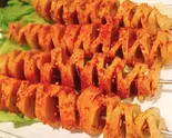 焼き生麩2本(烤面筋2串)（四季香上野店）