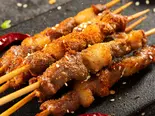 豚肉小串・10本(小尾羊 薬膳しゃぶしゃぶ 巣鴨店)