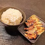 キムチ餃子定食(みおちゃおずキムチ餃子10個・ライス)（【大阪の村長プレゼンツ】餃子のおかもと家）
