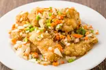白身魚の塩味揚げ Deep Fried Fish Filet with Salt Flavour(中華料理 成都 高円寺本店)
