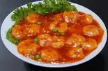 エビのチリソース（蓬莱春飯店 本店）