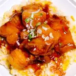 豚角煮チャーハン(スープ付)(中華料理西遊記 成増店)