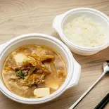 プゴク≪ライス付き≫（にんにく鍋やのコムタンスープ食堂）