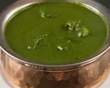 ほうれん草チキンカレー/SAAG CHICKEN CURRY（スパイスの森）