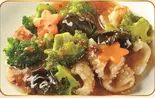 イカとXO醬炒め（中華料理 菜香菜 東陽町店）