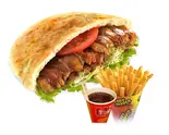 ⑤ピタミディアムチキンセット Pita Medium Chicken Set（メガケバブ名大店）