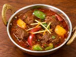 カダイマトンカレーKadai Mutton Curry（インド料理 ハリパリワール西天満店）
