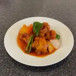 糖醋鶏塊(鶏からあげ甘酢あんかけ)(神保町 餃子小龍包)