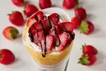 【いちごもチョコも】2倍盛りチョコいちごクリーム(Mサイズ) Reward Chocolate Strawberry Cream(至福の贅沢「恋するクレープ」 亀有店)