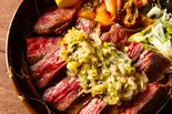 旨塩！香味 葱塩たれ [上]厚切り牛ハラミ丼/ 150g（【炭火焼き】柔らかヘルシー肉のり弁ハラミ太郎 元住吉店）