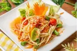 パパイヤサラダ ส้มตำไทย（タイ料理 プレオ）