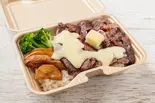 濃厚チーズ入り!ビフテキ屋のバターステーキBOX(並) (ご飯200g、肉100g)(トリュフバターステーキ 黄金町店)