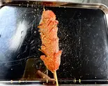 ソーセージ串揚げ2本（蜀王砂鍋マーラータン）