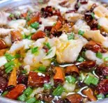 魚の四川風煮込み:水煮鱼(中華逸品)