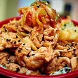 豚キムチ丼/Buta Kimuchi Don(インドダイニングサンライズ上永谷店)