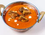 マトンカレー Mutton Curry（インドネパールレストランニューサンティ）