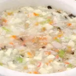 海鮮と豆腐のとろみスープ（中国料理 東海園）