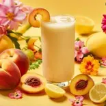 ピーチスムージー peach smoothie（金星 ヴィーナス ビューティアサイーフルーツボウル Venus beauty Acai fruit-bowl 北千住店）
