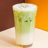 ココナッツ抹茶ラテ Coconut & Matcha Latte(バインミーシンチャオ 西川口店)