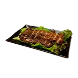 鹹豬肉 塩漬け豚肉の香ばし焼き（士林夜市）
