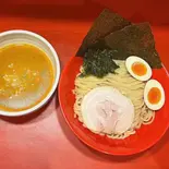 塩つけ麵(横浜家系ラーメン赤家 京成八幡駅前店)