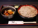 きのこ汁そば（味花）