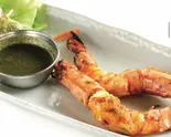 タンドリーエビ2個 Tandoori Prawn 2P（ナカムラインドネパールカレーハウス）