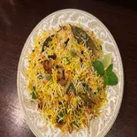 Mutton biryani マトンビリヤニ（青地 AOJI Restaurant）