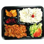 【611】豚肉の生姜焼き弁当 大盛り（客来香）