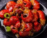 マーラーザリカニ尾炒め(麻辣龙虾尾)（延边烧烤 麻辣湯）