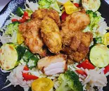 チキンスパイスサラダ（インドネパールレストランラスミ本店）